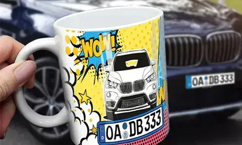 8 auto comic BMW