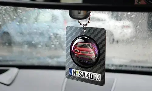 autospiegel anhänger foto Rund im Wagen  auto innenraum dekoration carbon