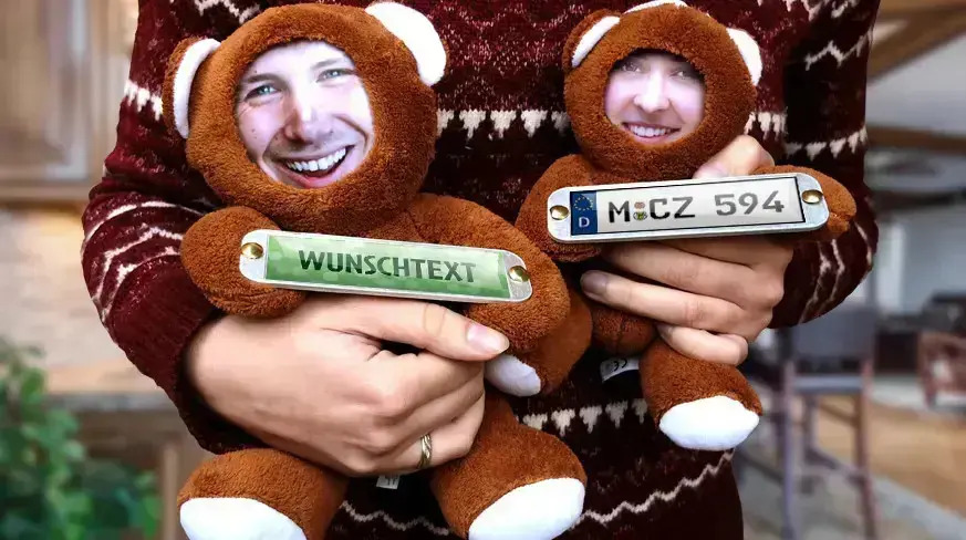 Fotokuscheltier Bär