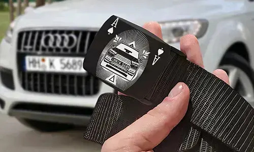 Personalisierter Gürtel Gravur