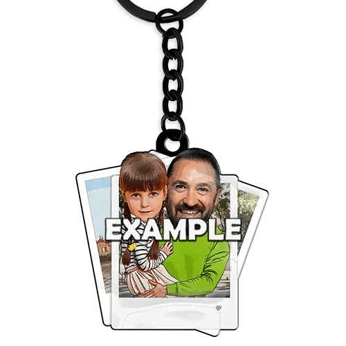 Llavero personalizado Cómic Foto