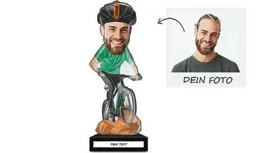 Personalisierte Deko Sport Mountainbiker