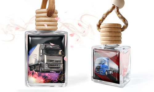 Ambientador mini para coche con imagen de motocicleta