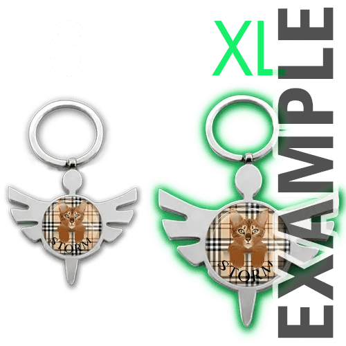 Angel Keychain Animal