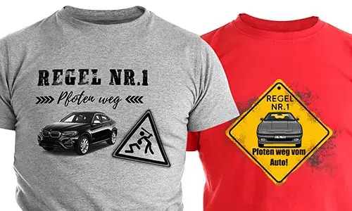 T-Shirt with funny designs