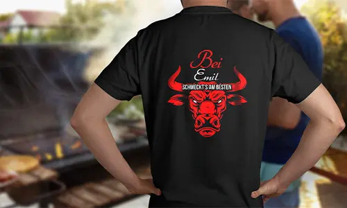 Immagine galleria maglietta da grigliata con nome 1