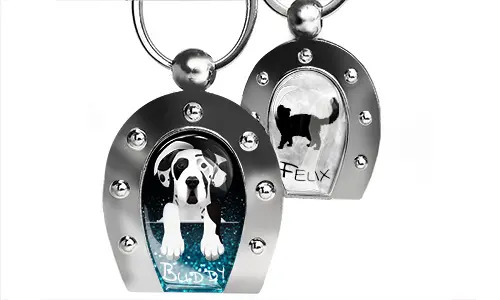 Horseshoe-Keychain-Animal