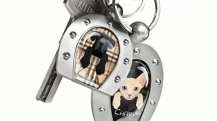 Horseshoe-Keychain-Animal