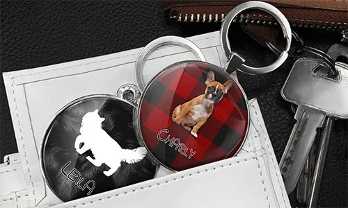 Keychain round - Premium