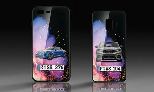 Mobile Case - Glass Fire