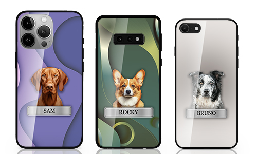 Gran funda personalizada con foto de tu perrito lindo y su apodo