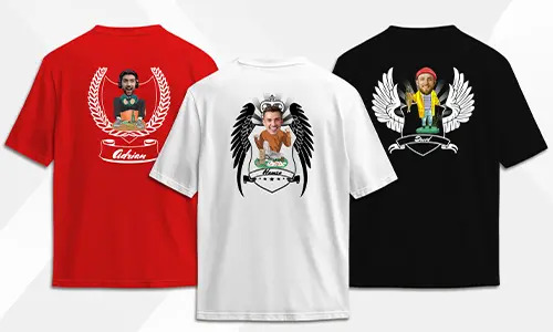 Comic Shield T-shirt – Personalized for Your Hobby