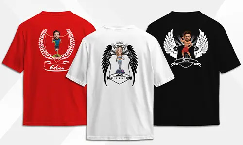 Comic Shield T-shirt – Personalized for Your Sport Activity