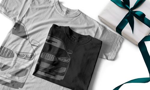 Camiseta con diseño de coche para tu hijo