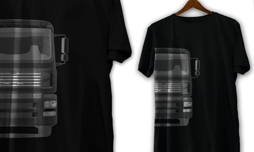 Camiseta con diseño de camión