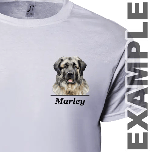 T-Shirt mit Hund oder Katze personalisiert