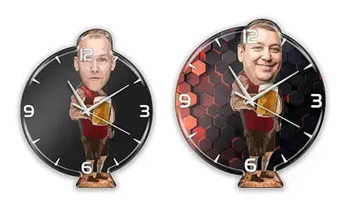 Personalized Wall Clock Comic Hobby - Octoberfest