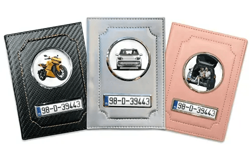 Personalizowane etui na dokumenty samochodowe
