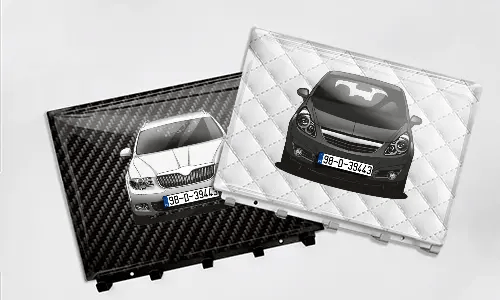 Wieszak na klucze czworokątny