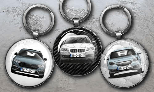 Keychain round - Premium