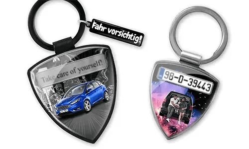 Portachiavi scudo per papà