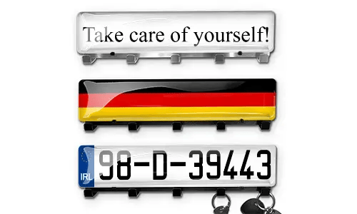 Luxus Schlüsselboard - Chrom