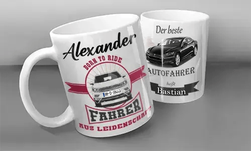 Tasse mit Name