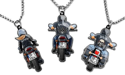Ketting Motorfiets met Naam