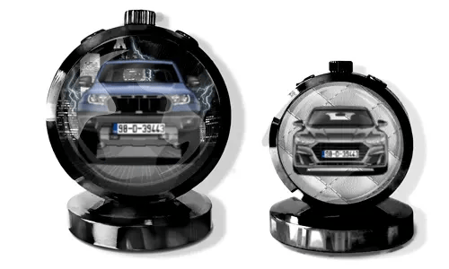 Personalizované auto-voňavka-kabina