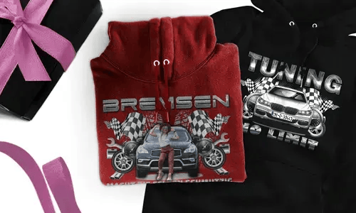 Tuning-Hoodie für deine Schwester - cooles Geschenk