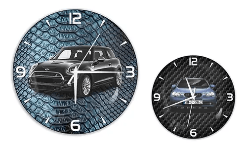 Horloge murale avec l'image de ta voiture