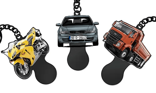 Ficha personalizada para carrito de compras