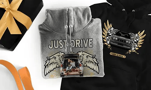 auto pullover Schwarz mit schwarzem Auto pullover auto