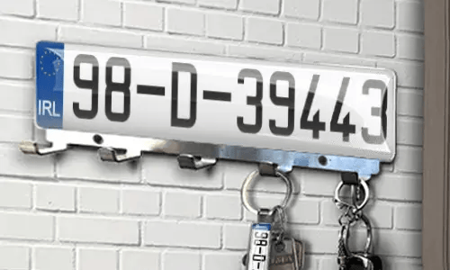 Key board on the wall