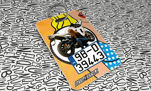 Innenspiegel anhänger mit Motorrad Foto anhänger für innenspiegel