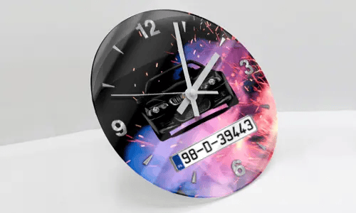 wanduhr mit foto auf mit dem Audifoto wanduhr foto