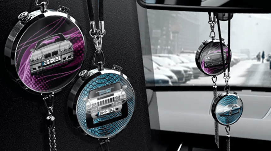 Rafraîchisseur d'air en métal Perfumedieser Car Photo