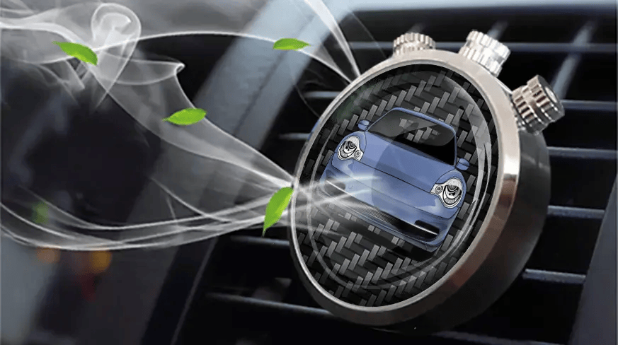 Ambientador de coche para soporte de ventilación