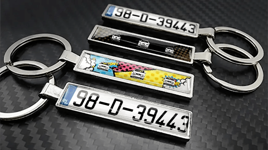 Car Keychain Comic