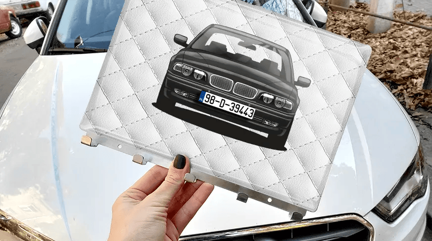 Keyholder-wall Quadrangular Epoxy