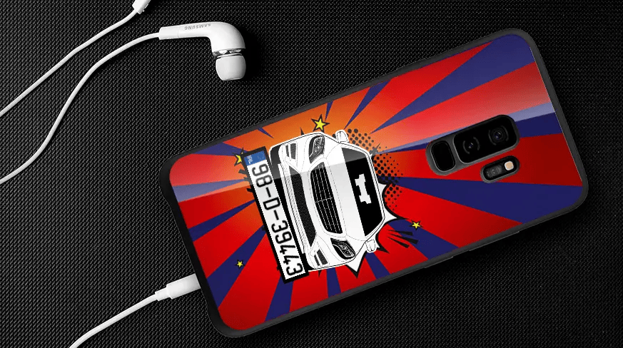 Custodia per cellulare Comic Silhouette